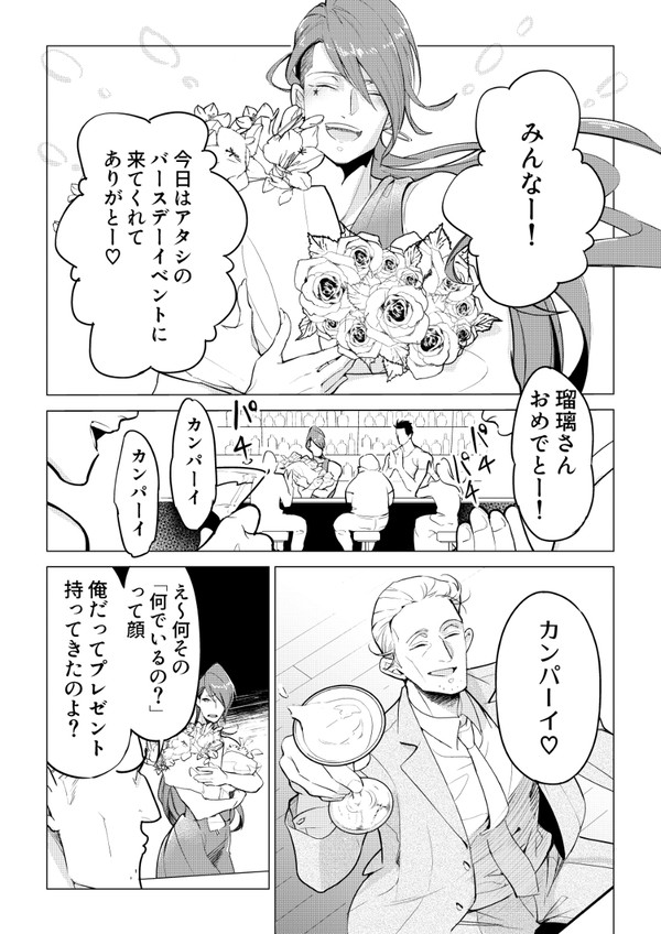 【商業BL】キャラクター誕生日漫画