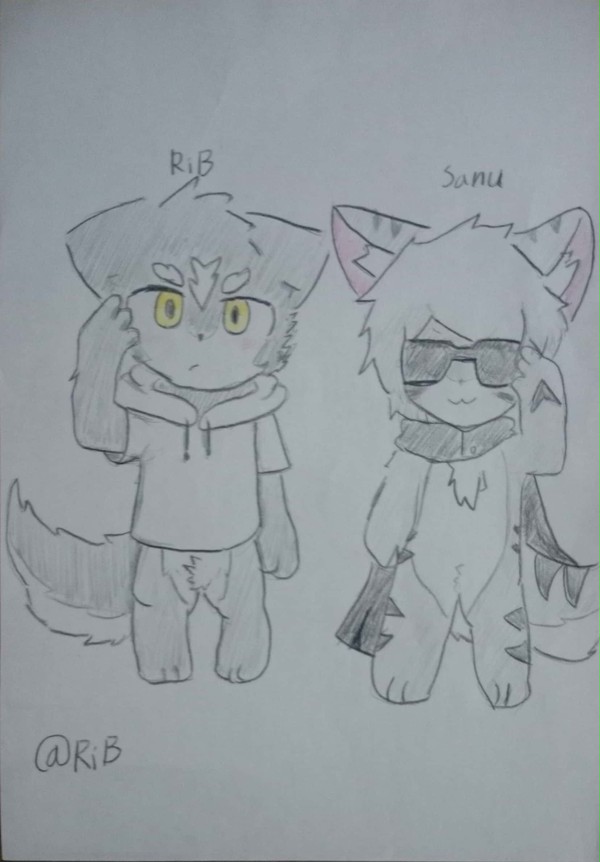sanuさんと勝手にコラボなファンアート
