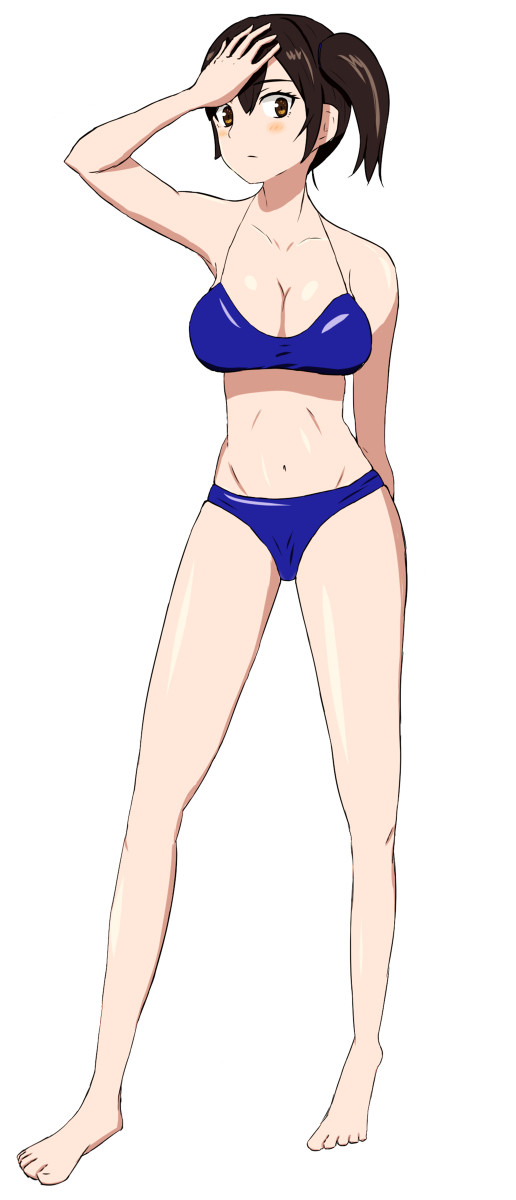 ［艦これ］水着の加賀さん