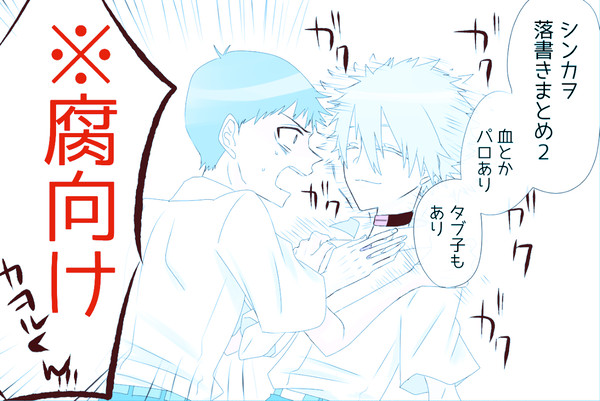 【腐向け】シンカヲ落書きまとめ2
