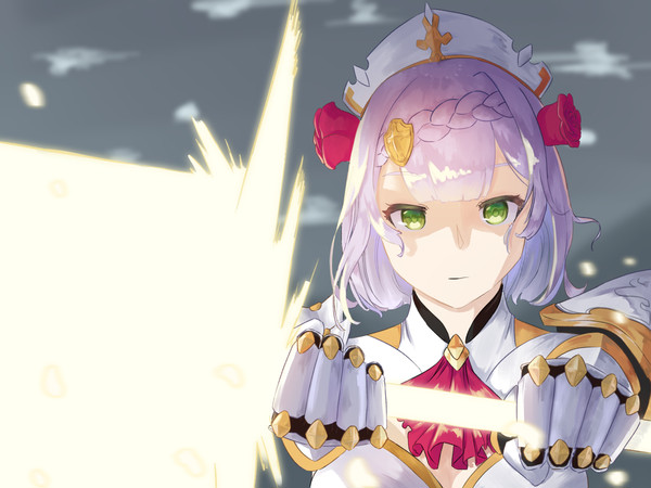 Genshin Impact Noelle fanart