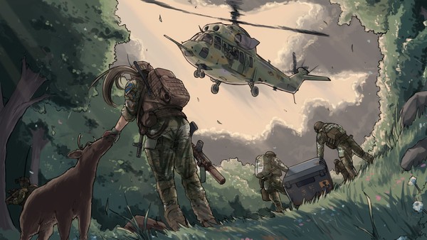 Lieutenant on extraction