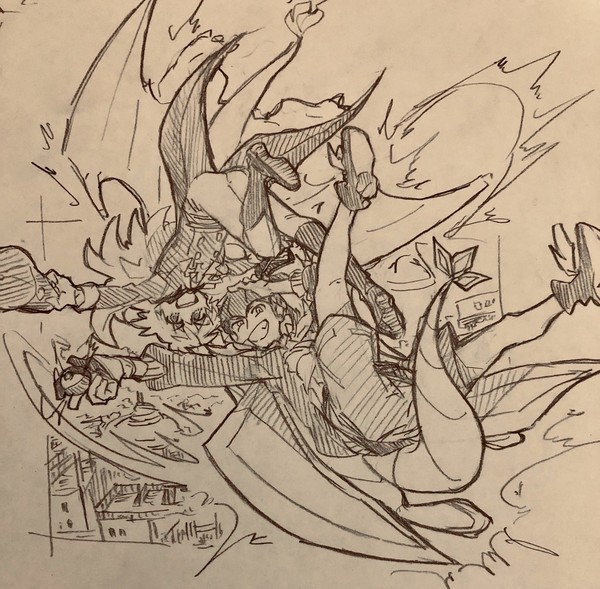 キバダン落書きまとめ①