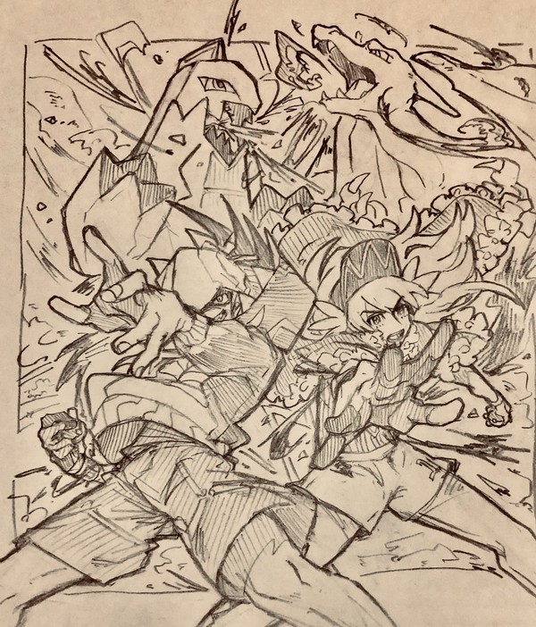 キバダン落書きまとめ②