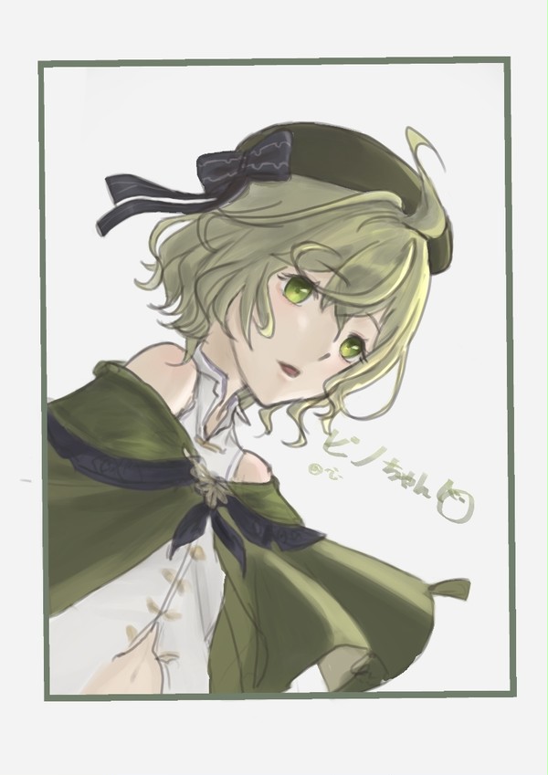 ピノちゃん落書き
