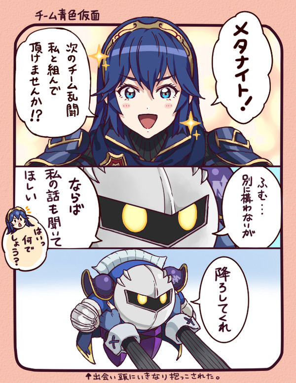 ルキナとメタナイト