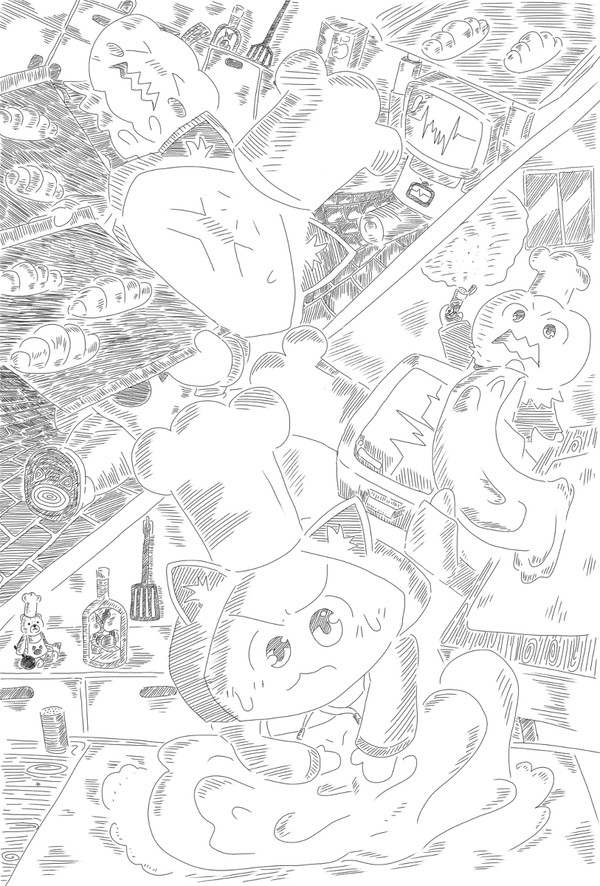 パン工房のパン作り