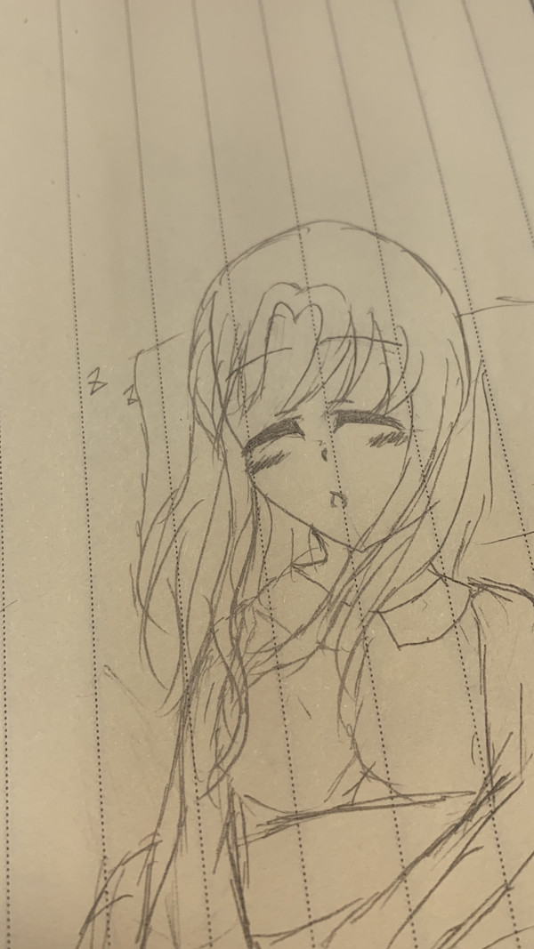 めーりんの寝顔