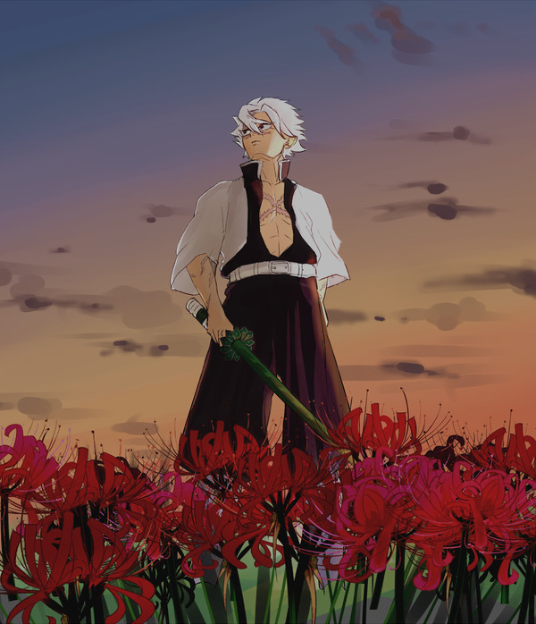 夕暮れ