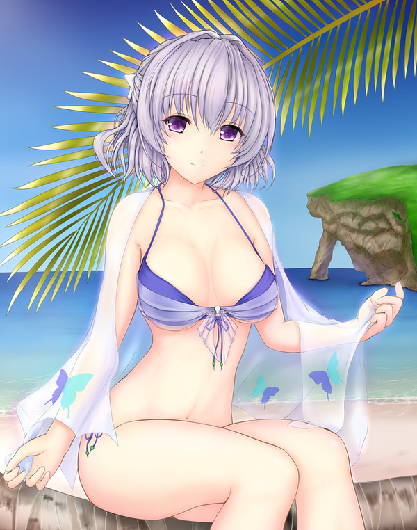 ニナさん水着です