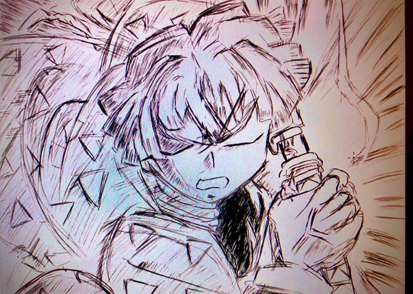 模写　我妻善逸