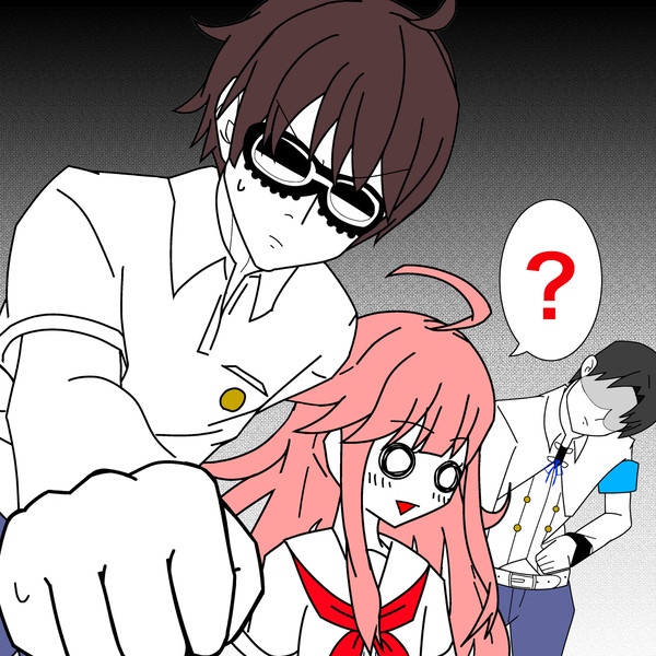 何故かゴーグルを付けて顔を伏せる橘淳之介