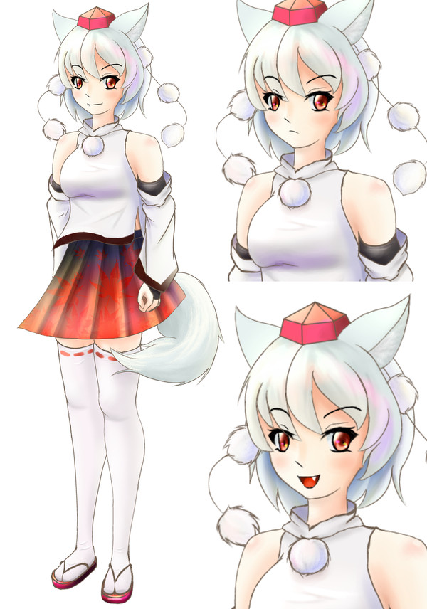 立ち絵　犬走椛