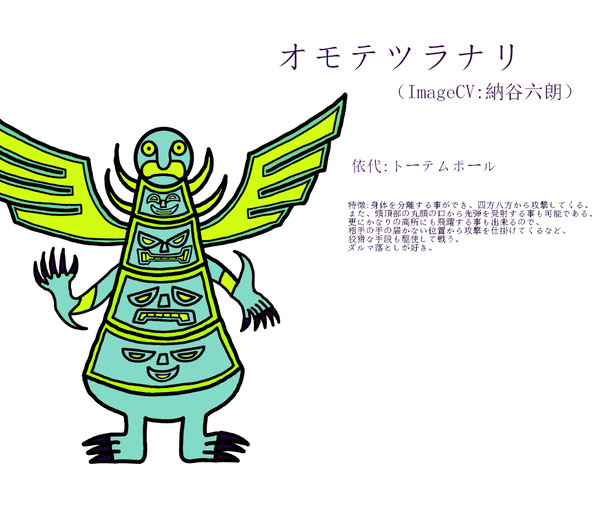 『勇往猛進執行部隊 御伽闘士』:今日の怪人　其の弐