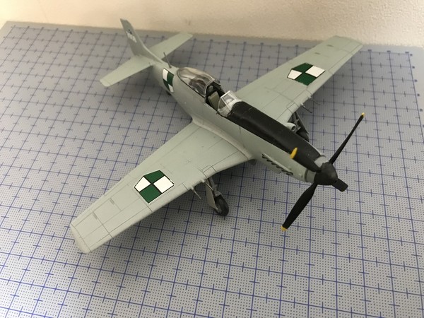 紫電改丙様作成 ベルランD型機模型