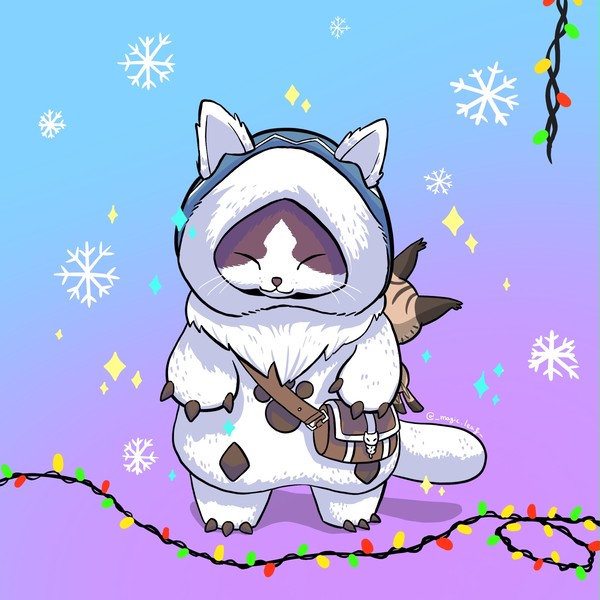 I LOVE MY MONSTERHUNTER CAT!