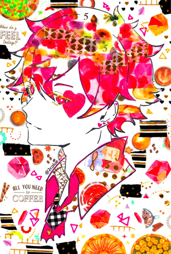エース・トラッポラ誕生日絵