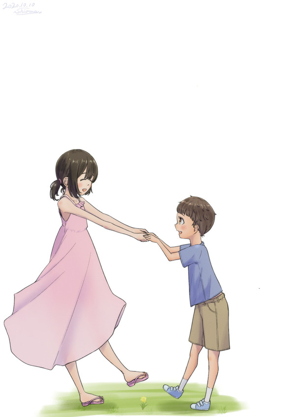 「身長抜かれちゃったね」