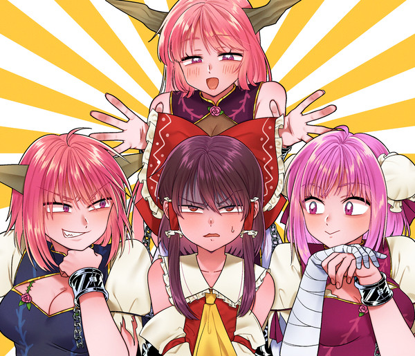 少女包囲中
