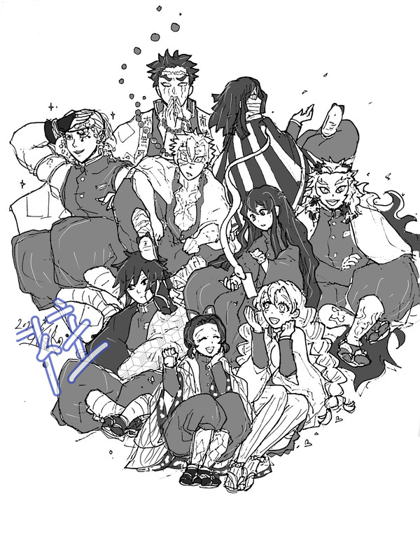 鬼滅 箱推しイラストまとめ