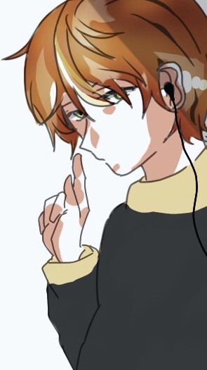 静かに