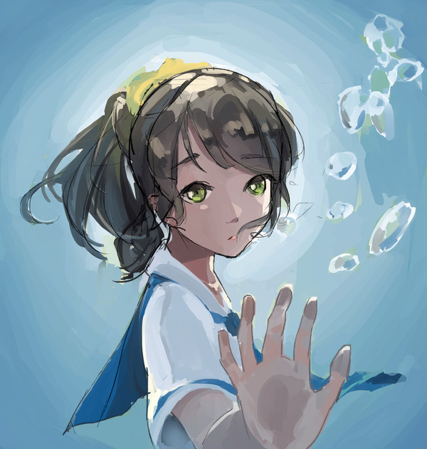 水の中