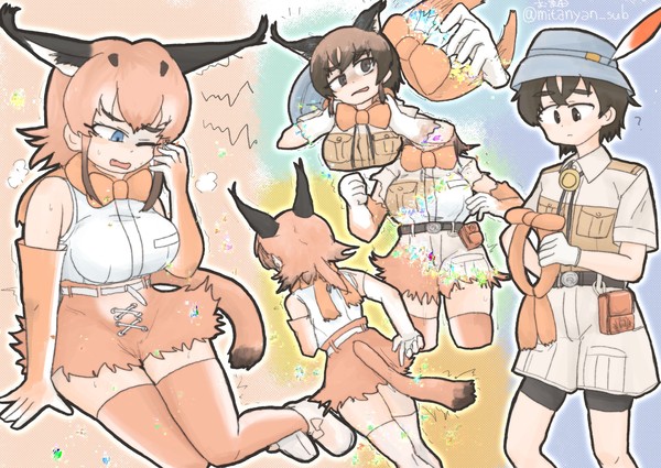 カラカルになっちゃう隊長