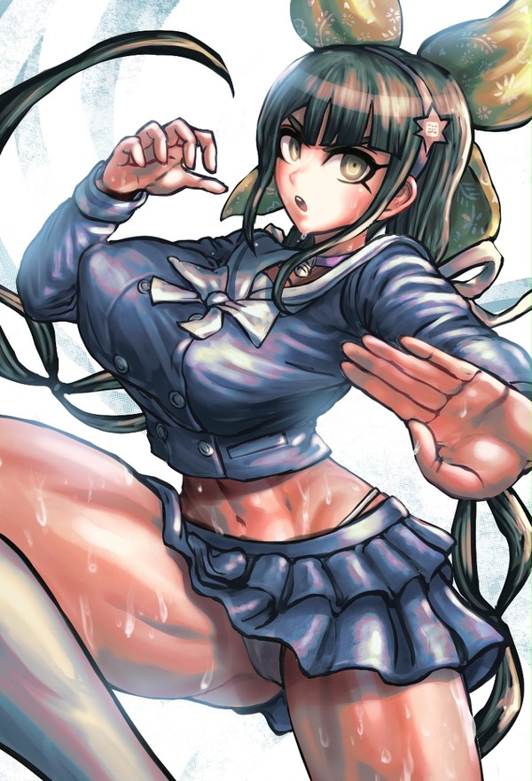 Tenko Chabashira Sweaty pose