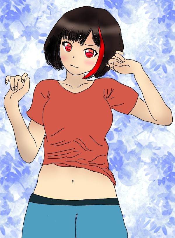 押し倒された蘭ちゃん...