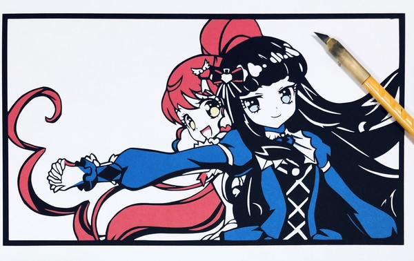 切り絵 アロマゲドン