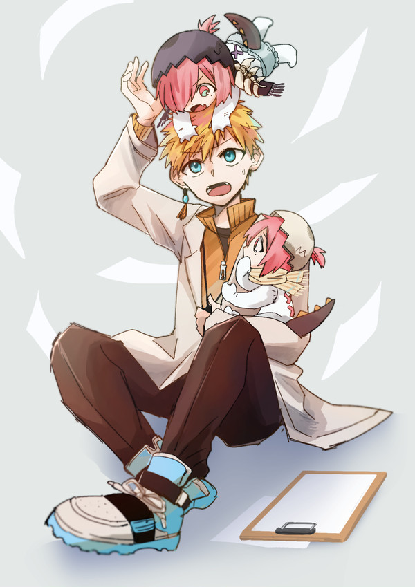 K研究員と幼モンスター3&M