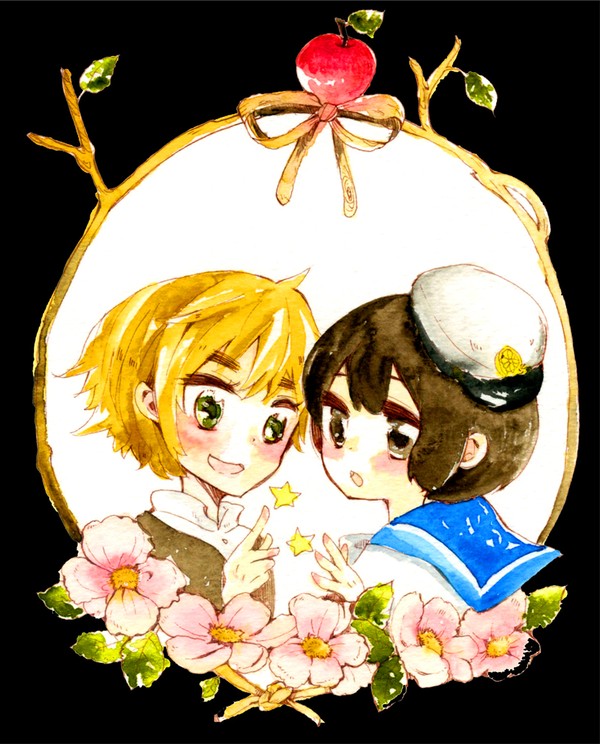 [aph]りんごの花