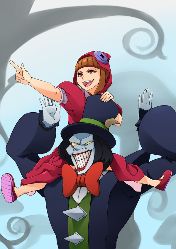 Mad Hatter and Red Riding Hood