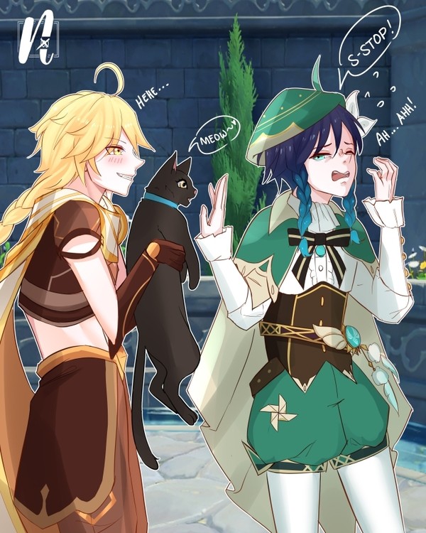 aether teasing venti!