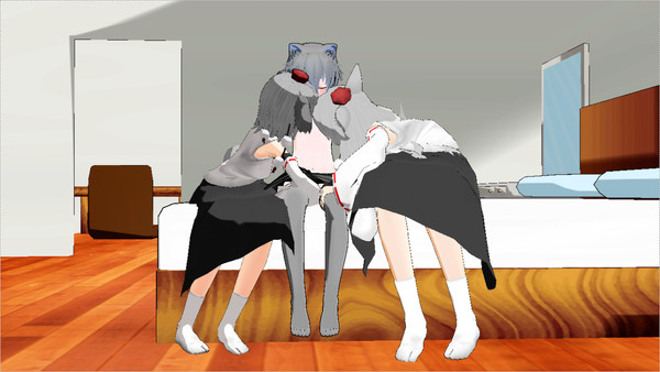 訓練と称して椛の部下にエッチな事される黒影