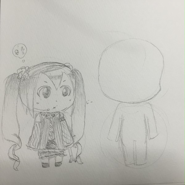 デフォルメミクさん