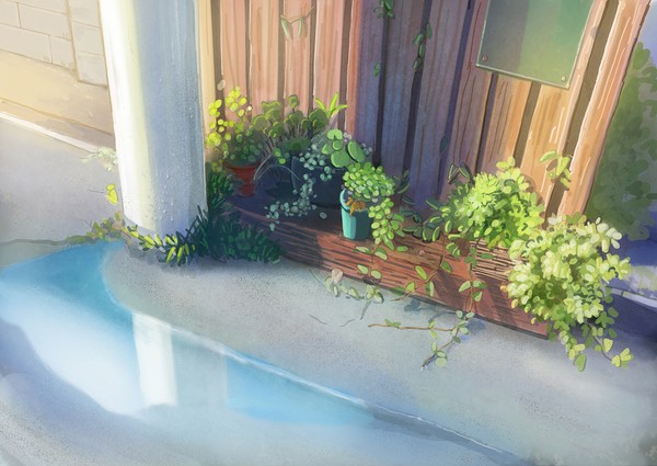 雨上がり