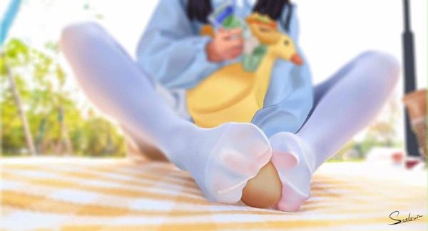 空之杯:少女片刻的闲暇 - 1/1