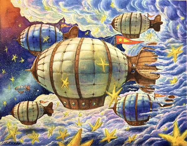 星のカケラ調査飛行船団
