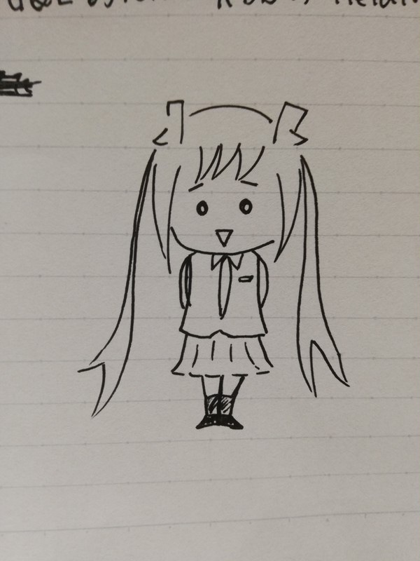 お仕事疲れなマスターを心配する初音ミク