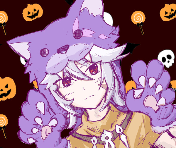 ハロウィンレザーくん