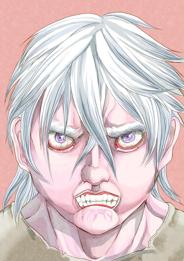 殉血のローレン　２巻単行本　表紙用イラスト