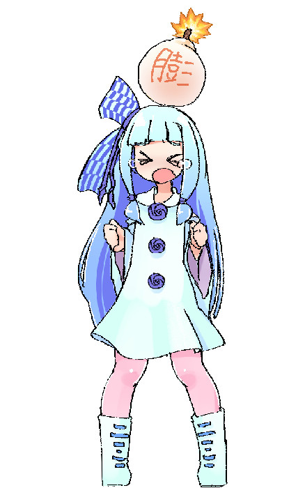 膨乳爆弾で膨乳する葵ちゃん
