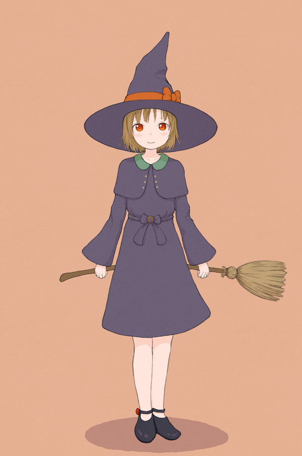 ハロウィンだから魔女のコスプレだと思った？　うん、ほんとはね……