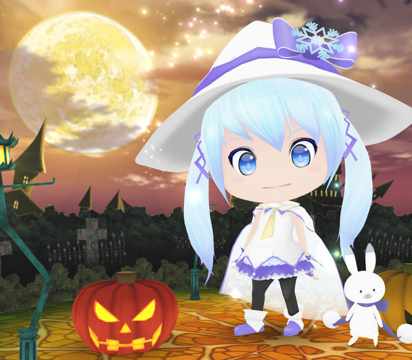 MMDLoader ハロウィンデモ