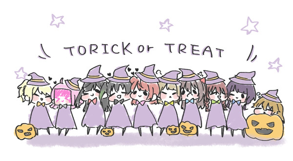 虹ヶ咲でハロウィン
