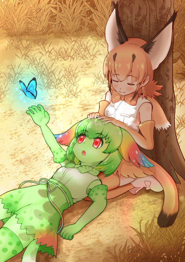 カラカルママとセーバル