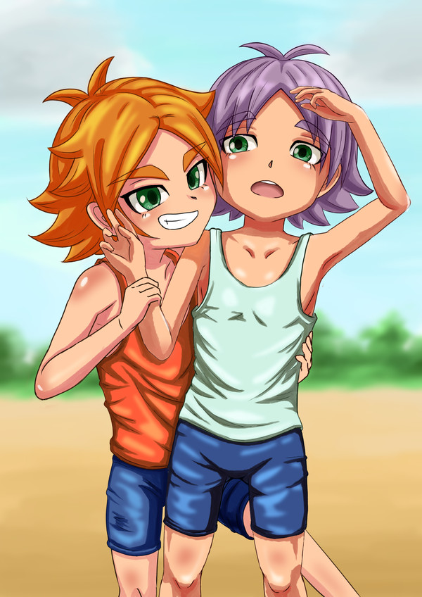 しろう×あつや