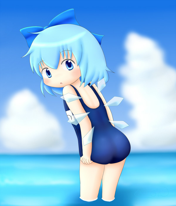スク水おしり
