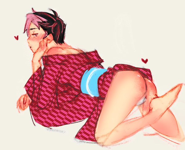 man in kimono